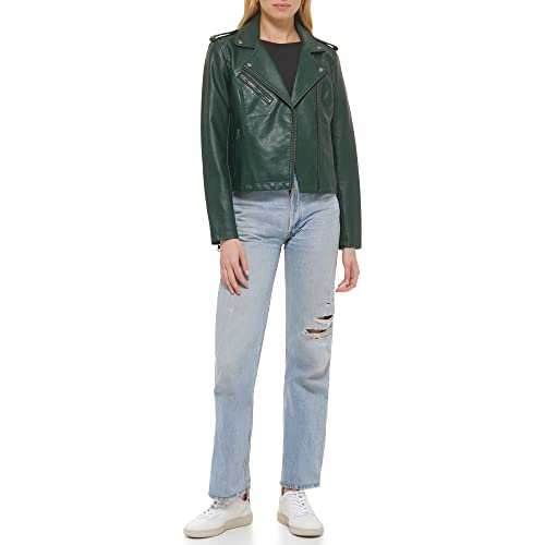 Image of Levi's Women's Classic Faux Leather Moto Jacket Coat
