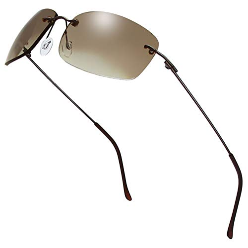 Image of The Fresh Minimalist Small Rectangular Sunglasses Clear Eyewear - Exquisite Packaging