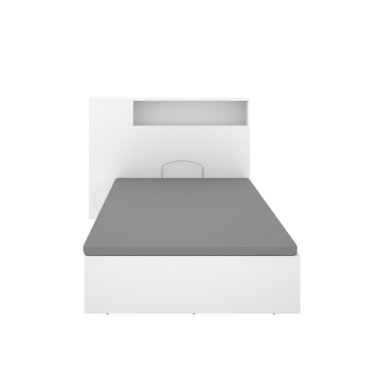 DEKIT Grupo RIMOBEL - Ten Cabezal Cama 120 + CANAPE Recto 105- Blanco -96x127,2x213,4cm