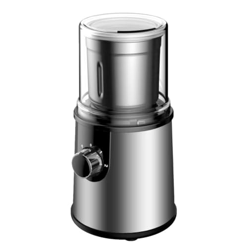 Harewtwy Molinillo de Café Eléctrico, Molinillo de Granos Multifuncional para Uso Doméstico, para Granos de Café, Hierbas y Granos Secos, Enchufe de la UE, B