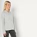 Amazon Essentials Damen Athletische Weiche Leichte Funktions-Trainings-Kapuzen... Taube Space-dye, M