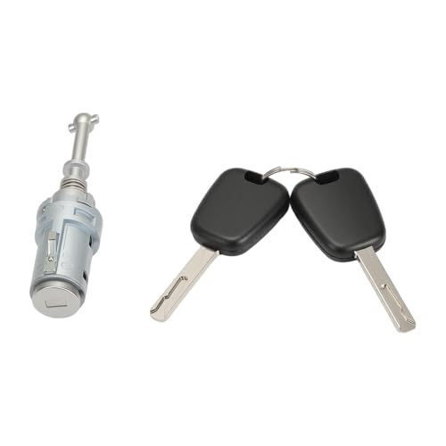 GraceGalaxy Bombín para C2 2003-2009 C3 2002-2011, Cerradura Puerta Delantera Izquierda Lado Conductor 9170.T9 9170T5 256924