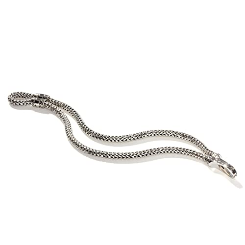 John Hardy Men's Classic Chain Silver Hook Station Bracelet 9Mm Medium #TOP4