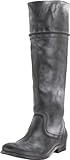 FRYE Women's Melissa Trapunto Knee-High Boot, Black, 7 M US