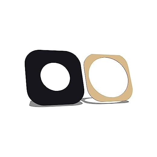 IS-TECK Kompatibel mit Samsung Galaxy S8 / S8 Plus Ersatz Kamera Glas Linse inkl. Kleber Set