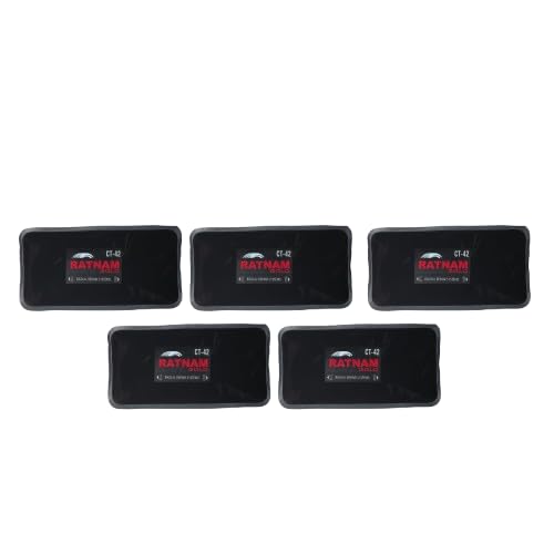 Image of Radial Tyre Repair Patch No. 42 Pack of 5 | Heavy Duty Tubeless & Radial Tyre Puncture Repair Patches | Strong Bond Repair Patch for Car, Truck, Bus & Commercial Vehicle Tyres
