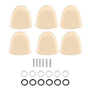 6 PCS/Set Acrylique Guitare Boutons de Tuner Pegs Mécaniques pour Accessoire de Musique Guitare - Les Beatles, Paul McCartney, John Lennon, RIngo Starr, George Harrison