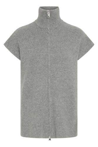 ICHI Ärmellose IHDUCIE XL, Grey Melange