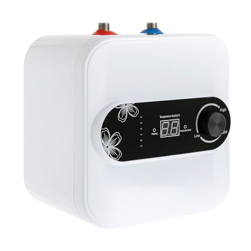 Scaldabagno elettrico da 1500 W, piccolo scaldabagno istantaneo da 8