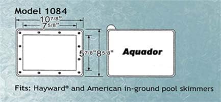 Face Plate & Cover for Inground Swimming Pools - Replacement for Hayward SP1084 Skimmer Series 1084 71084