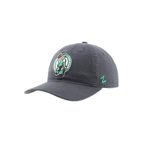 Boston Celtics NBA Officially Licensed Adjustable Hat Scholarship Icon Charcoal