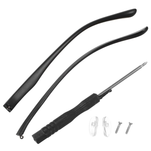 Lurrose メガネ脚ブラケット 交換用テンプルアーム 眼鏡修理アクセサリー 軽量 耐久性 快適着用感 ユニバーサル眼鏡部品 1組