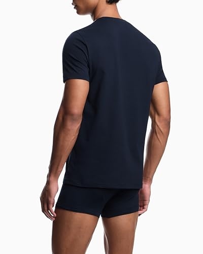 EMPORIO ARMANI Man Core Logoband - Camiseta de Manga S, Color Azul, Talla L, Armani BLU, L