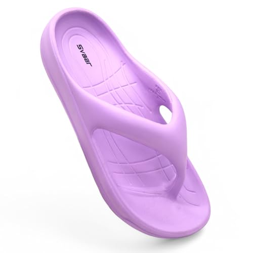 Image of SVAAR Soft EVA Slippers for Men | Stylish Anti-Skid Flip-Flops with Arch Support & Bouncy Sole | Lightweight Indoor Outdoor Comfort