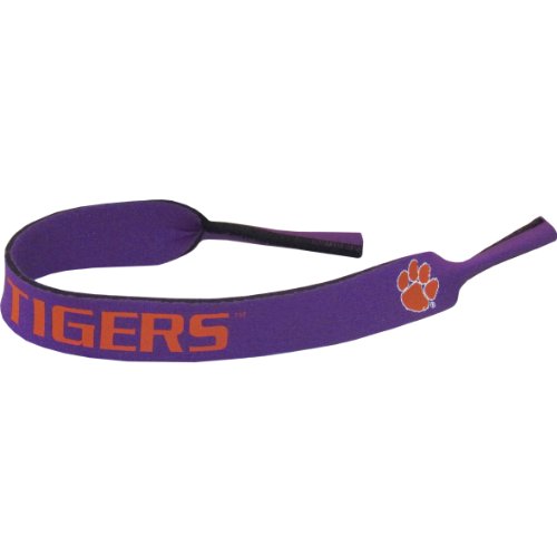 Siskiyou Sports NCAA Clemson Tigers Neoprene Sunglass Strap