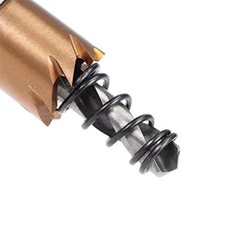 sourcingmap 4 Pcs 13mm HSS Drill Bit Hole Saw Stainless High Speed Steel Metal Alloy, 13x14mm - Image 3