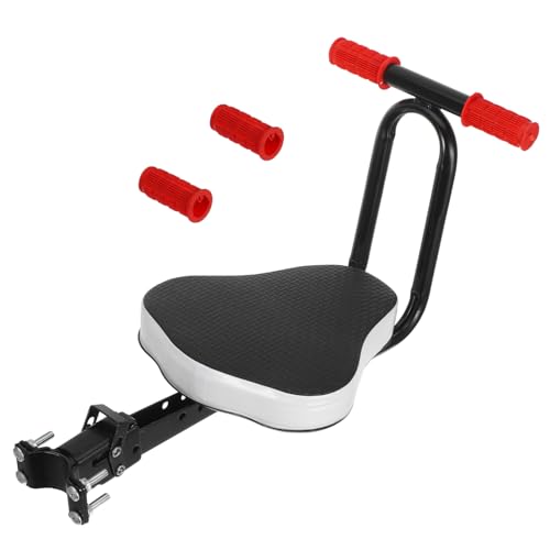 KICHOUSE 1Pieza Asiento para Bicicleta Plegable y Ajustable Sillín para Soporte y Duradero para Electrocar Negro