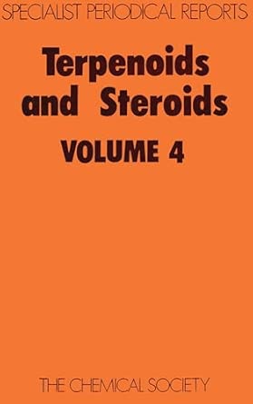 Terpenoids & Steroids Volume 4 Edition. ed. Edition book cover