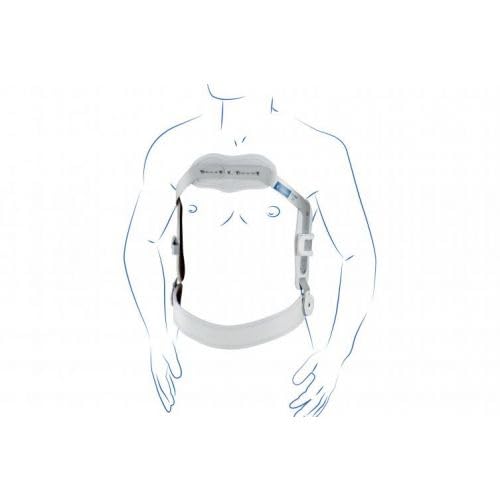 THUASNE, Cinturón de apoyo lumbar efecto segunda piel (Beige, XL)