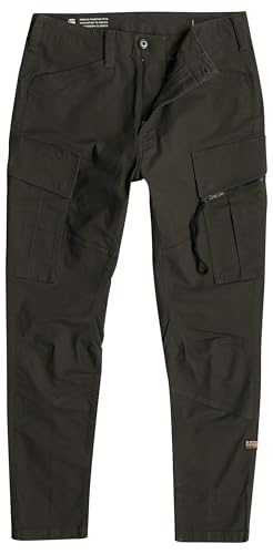 G-STAR Raw - Mens Zip Pocket 3D Skinny Cargo 2.0 5-Pocket Pants, Color Asfalt, Size: 32W x 34L4
