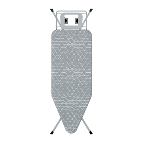 STANEW XXL Bügelbrett 120 x 45 cm – Klappbarer & höhenverstellbarer...