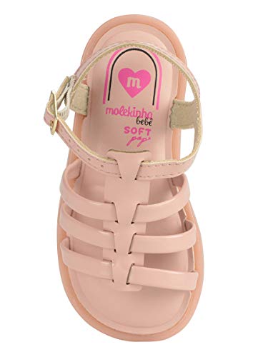 Sandália Infantil Molekinha 2700.103 Rosa