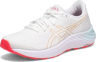 ASICS Women's Gel-Excite 8 Twist Running Shoes, 8, White/Champagne