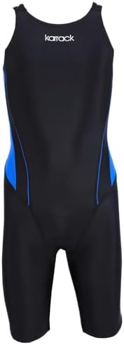 Karrack Girls Swimming Suit Sports Conjoined Girls Training Competition Children Swimming Suit