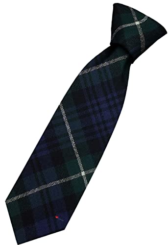 Cravate en laine pour homme I LUV LTD motif tartan Lamont Modern