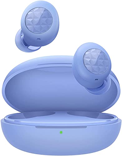 Bluetooth Earbuds, realme Buds Q2 Wireless Earbuds with Charging Case, Bluetooth 5.0 Stereo Earbuds in-Ear Built-in Mic, 10mm Bass Boost Driver, USB C, Blue