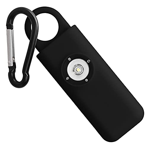Sassy Lady Self Defense Siren for Women, Men, Children, Teens, Elderly. Personal Emergency Alarm Keychain Made for Everyone. Black Color Personal Alarm Up to 130db. 1 Unit
