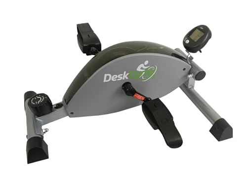 DeskCycle 2 Neu höhenverstellbar - wie unser DeskCycle bietet Premium-Low-Profile-Design-Mini-Heimtrainer für EIN belebendes Work-Workout, Glatter, flüsterleiser Magnetwiderstand.
