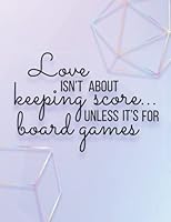 Board Game Score Keeping Journal: A Versatile Notebook with Pages Designed to Help You Keep Track of Game Nights, Wins, Records and More B09RGYBGLH Book Cover