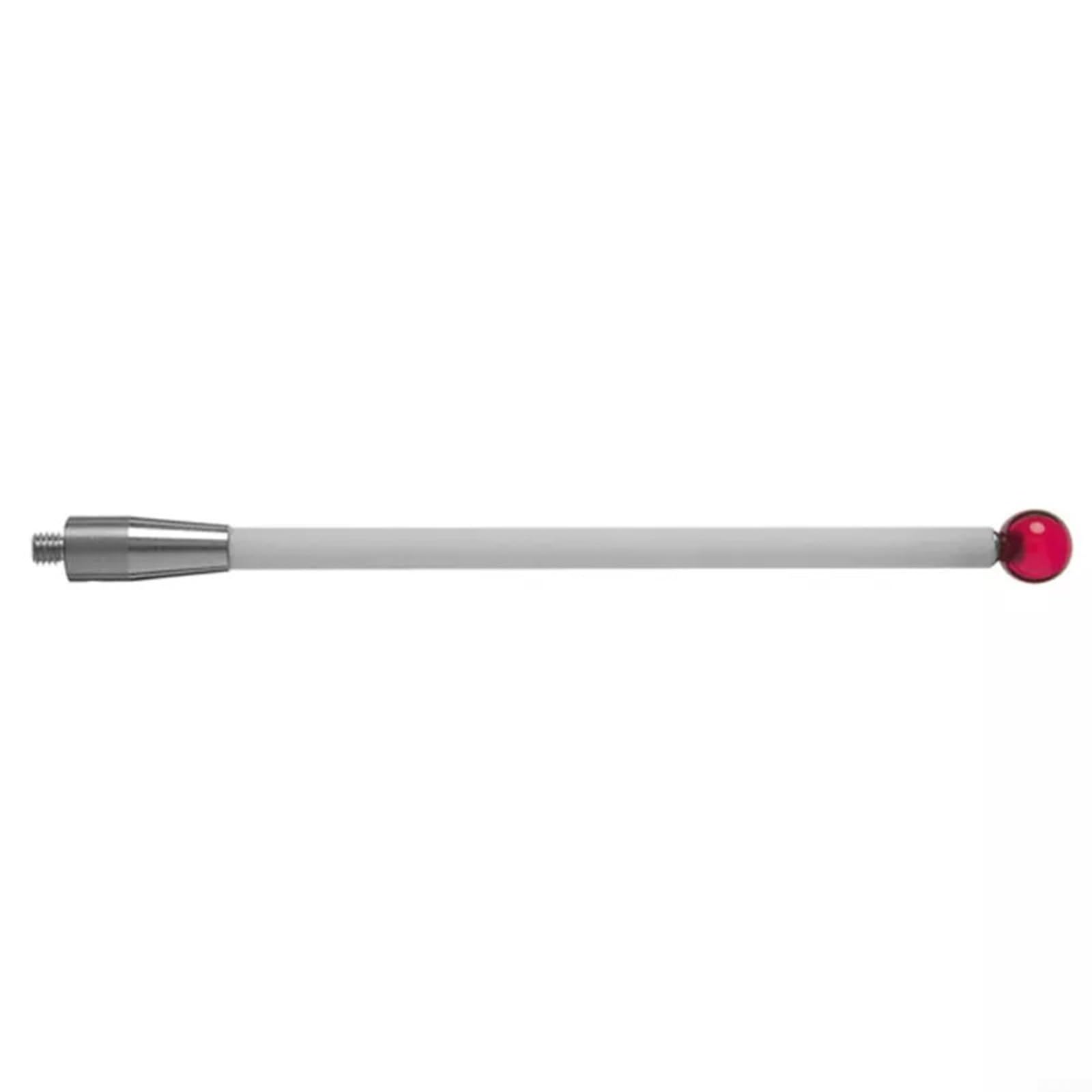 A-5000-7796 CMM Touch Probe Stylet droit avec boule de 8 mm Tige en porcelaine Filetage 4 mm Longueur 100 mm pour inspection coordonnée machine à mesurer