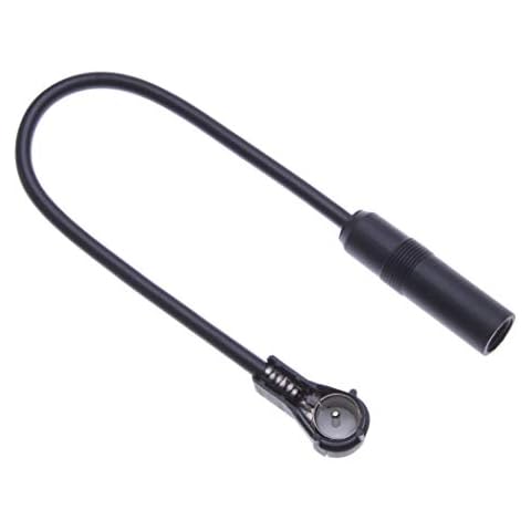 Aftermarket Radio Antenna Adapter by Keple, Vehicle Aerial Converter for European Car Stereo Radios, Motorola Type DIN Female to Antenna Terminal Cover