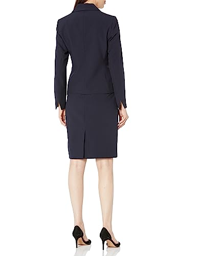 Women's 3 Btn Notch Collar Jackt/Skirt2