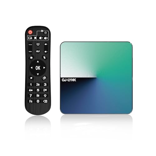GK28 Android TV Box 13.0 - Reproductor multimedia de transmisión rápida 4K/8K con WiFi 6, RK3528 Quad-Core, 4GB RAM 64GB de almacenamiento, Bluetooth 5.0, USB 3.0 | Convierte cualquier televisor en un