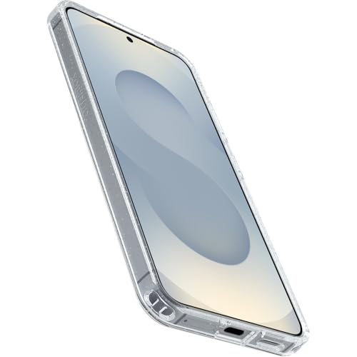 Image of OtterBox Symmetry Series Clear Case with Magnets for Samsung Galaxy S25, Shockproof, Anti-Drop, Slim, Supports 3X More Drops Than Military Standard, Stardust