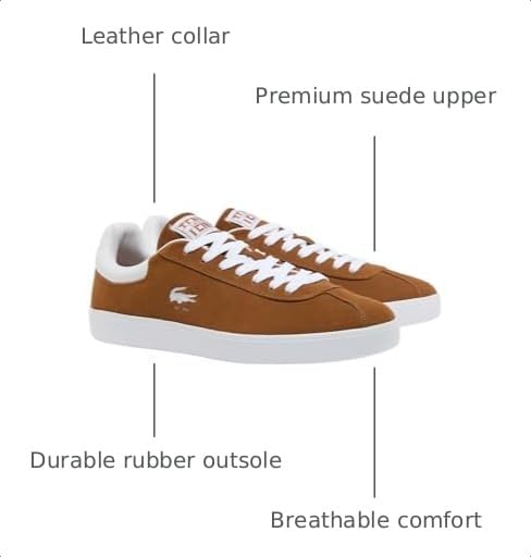 Image of Lacoste Men's Baseshot Translucent Sole Sneakers