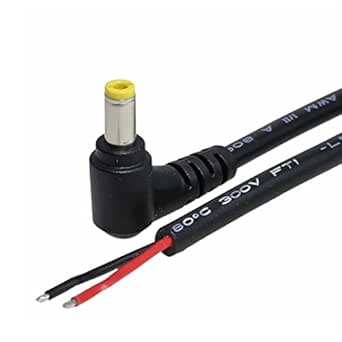 Liwinting DC Verlengkabel 5.5mm x 2.1mm DC Aansluitkabel Gelijkstroom Connector Kabel DC Splitter Man-vrouw Connector voor Voeding, CCTV Camera Power - 4pcs 2m Wit