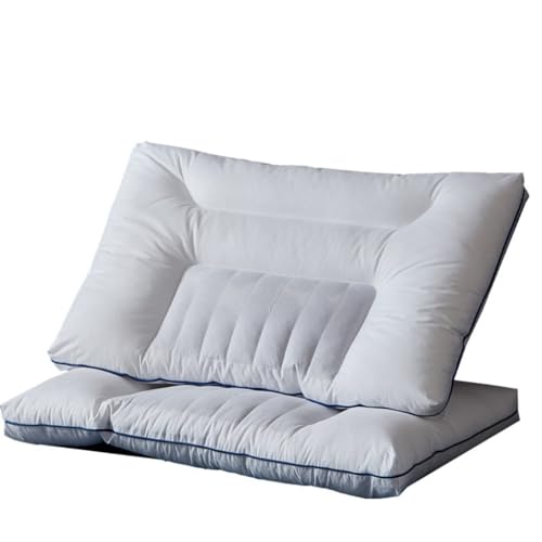 XSDIAQG 二人用枕、一人用家族用枕、頸椎保護、睡眠補助、そば粉枕コアヘッド