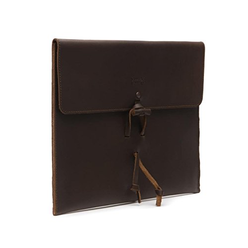 Saddleback Leather Co. Element Resistant Leather Document Protector Organizing Case Includes 100 Year Warranty