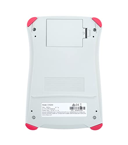 Ohaus CX221P Compass CX Postal Scale, 220 g Capacity, 0.1 g Readability, 5.6