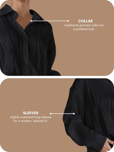 Image of Leriya Fashion Oversized Shirt for Women | Shirt for Women Stylish Western | Long Shirt for Women