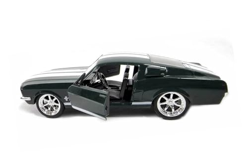 Sean's 1967 Mustang Hardtop Movie Muscle Car 1:32 miniatura 4