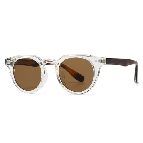 Lunettes de soleil rétro avec protection solaire renforcée et monture urbaine légère