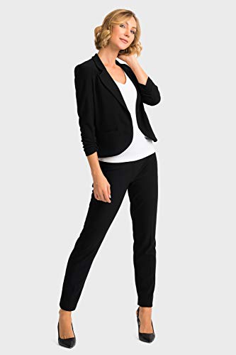 Joseph Ribkoff Womens Essential Blazer Style 143148J Color Black Size 16 #TOP3