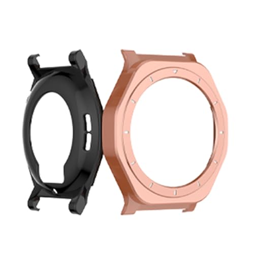 Boîtier de montre en métal couvercle élégant et antichoc de protection