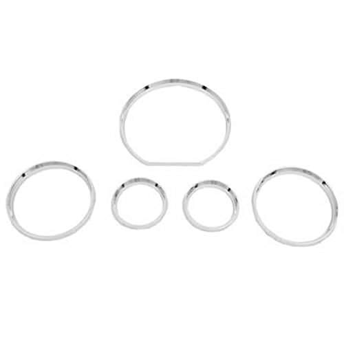 Buy Hotsteelies Chrome Dashboard Dial Gauge Ring Set for Mercedes Benz