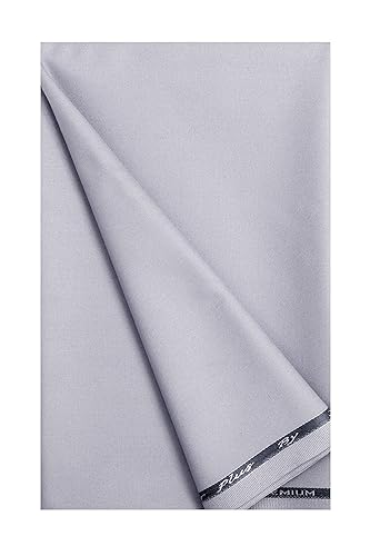 Image of Abhi Fashion Men's Cotton Feel Blend Formal Unstitched Combo Trouser Fabric For Men (Pack Of 2)